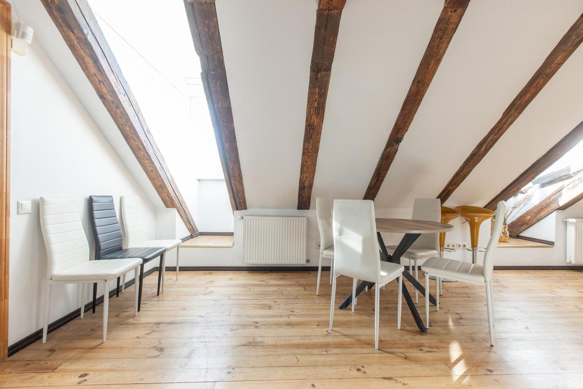Apartament Mansard In Old Town Ryga Zewnętrze zdjęcie